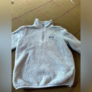Patagonia grey Quarter zip size small